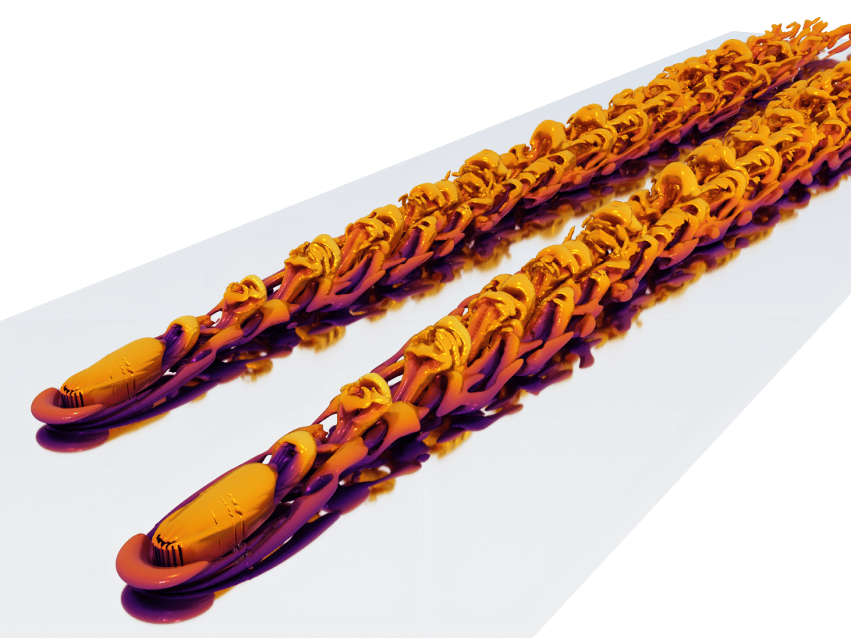 Direct numerical simulation of transition caused by roughness elements